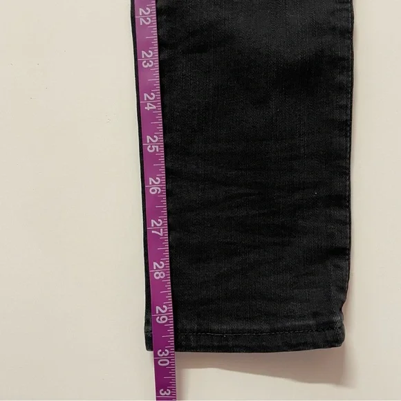 Madewell Black 9” High-Rise Skinny Jeans Size 23 Tall NWT